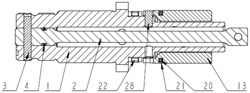 Hydraulic structure assembly of steering gear