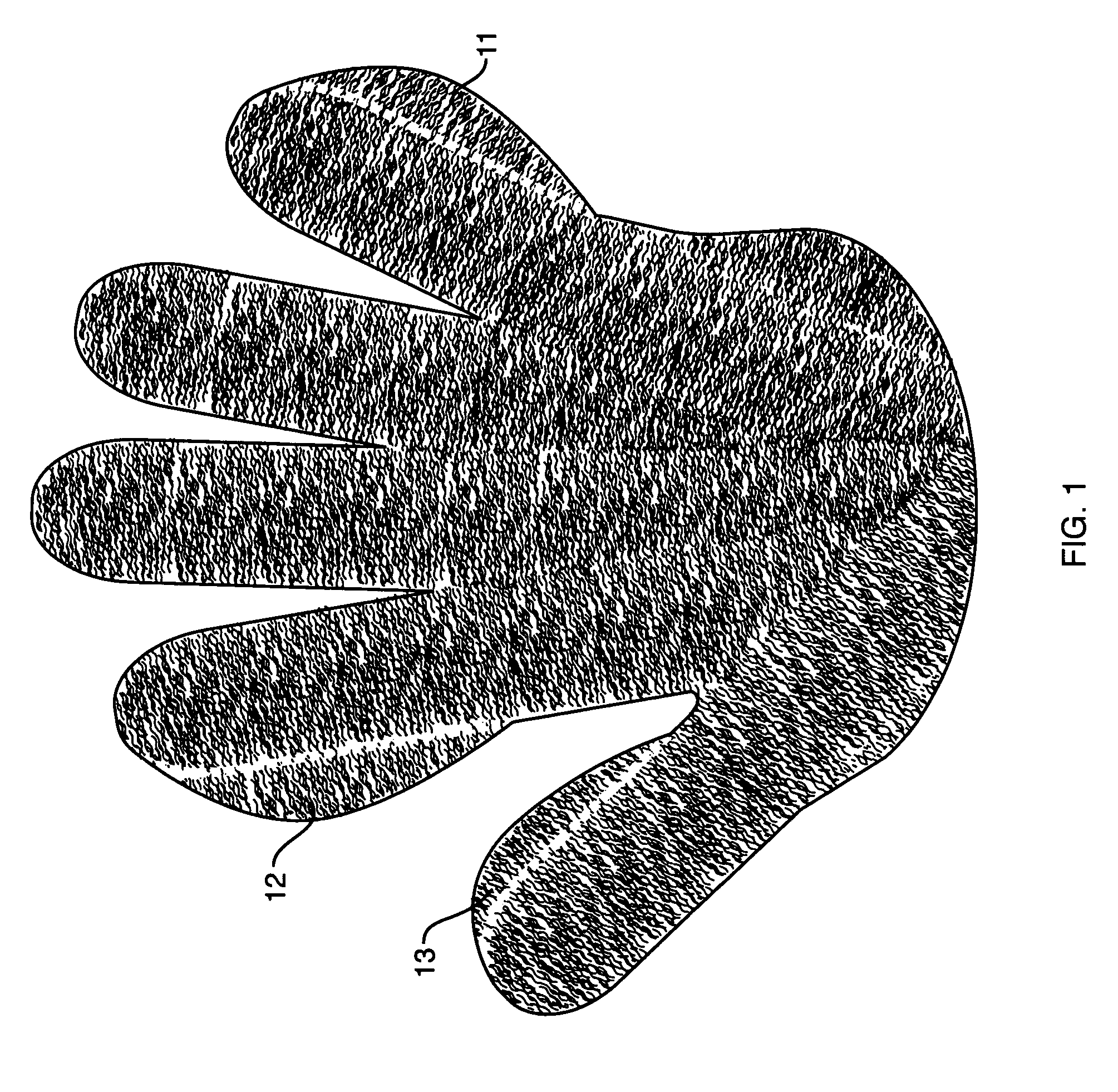 Protective garment and glove construction and method for making same