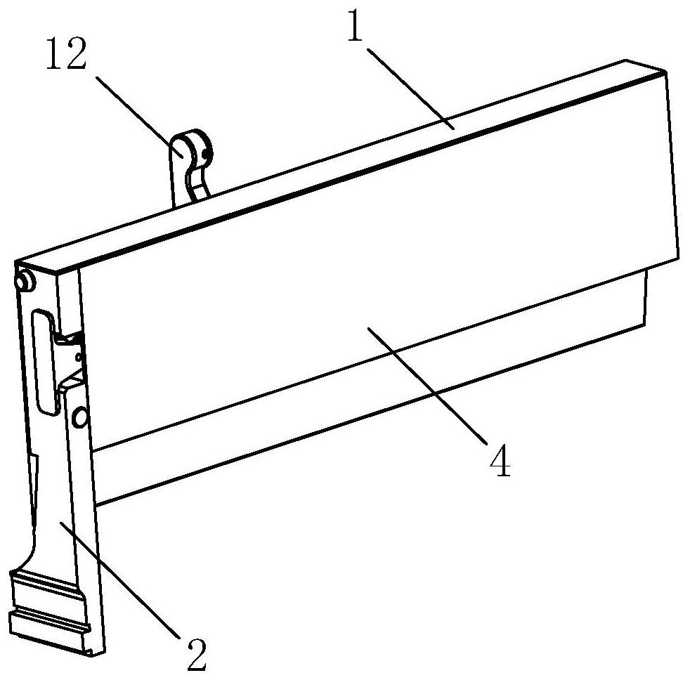 Drawer cable-stayed device