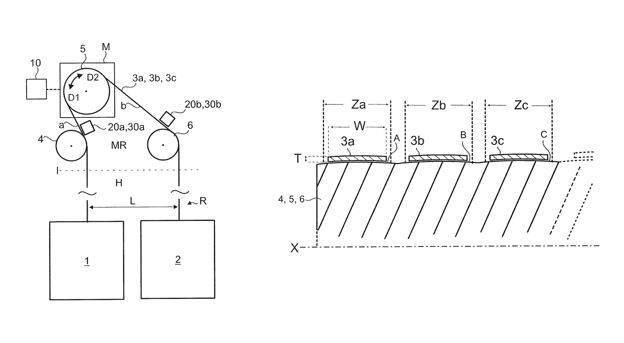 Elevator having a rope monitoring arrangement and method for controlling the elevator