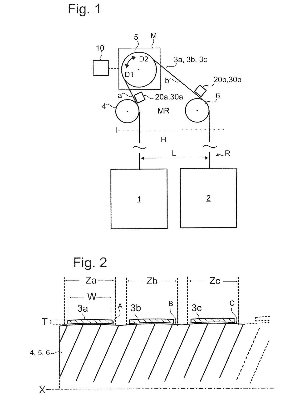 Elevator having a rope monitoring arrangement and method for controlling the elevator