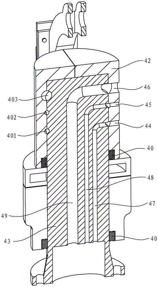 A hydraulic reaming circular drilling rig and its construction technology for reaming piles