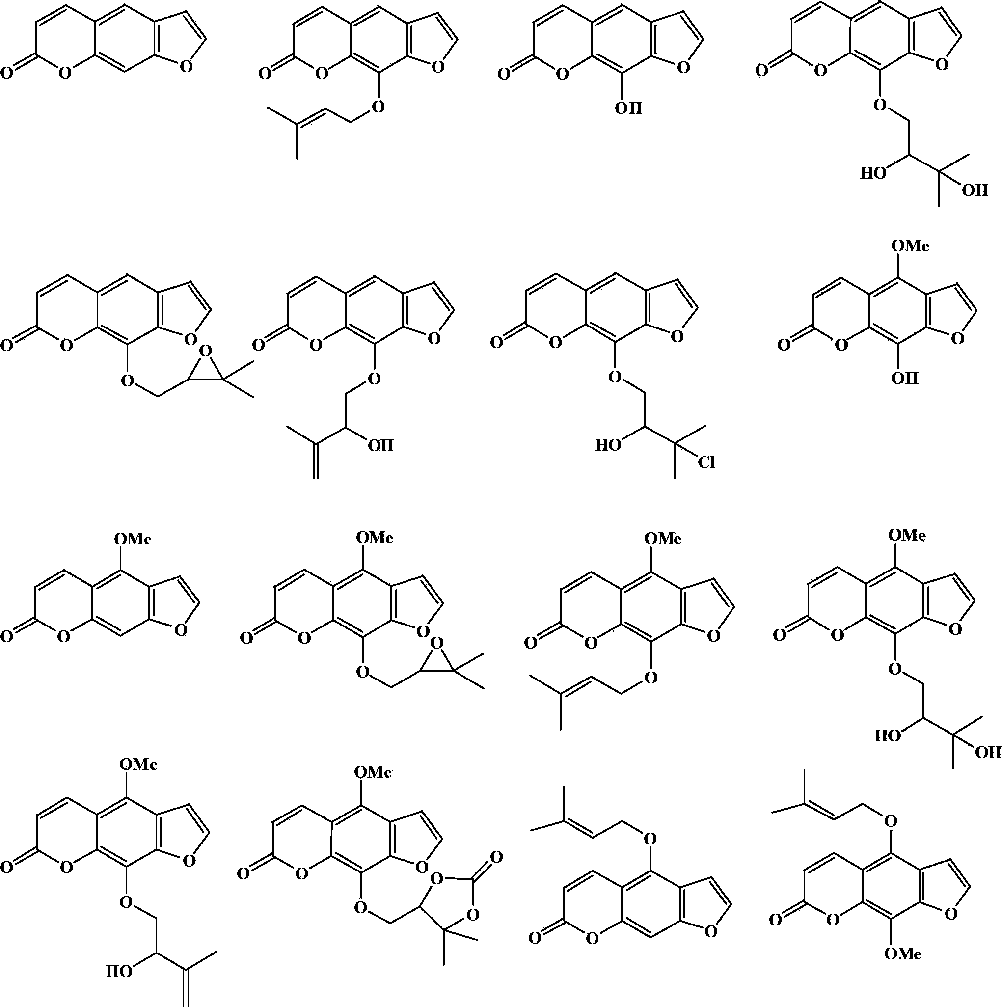 Application of furan coumarin compound in reducing toxic effect of amide herbicide on crops