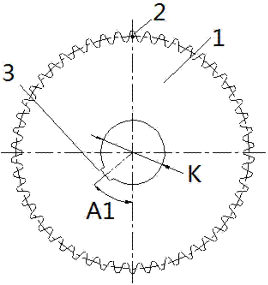 Alignment device and method for machining strict phase-position key groove of gear inner hole