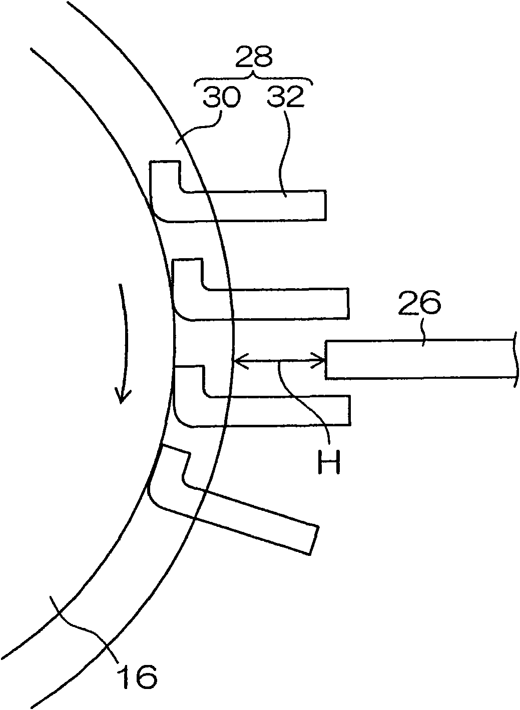 Grinding treatment method and device