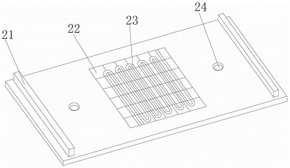 A fuel cell cold start zone performance test system and test method