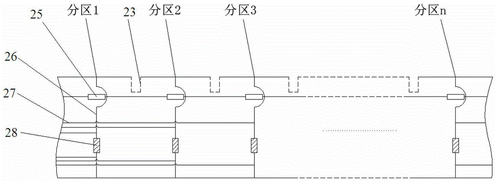 A fuel cell cold start zone performance test system and test method