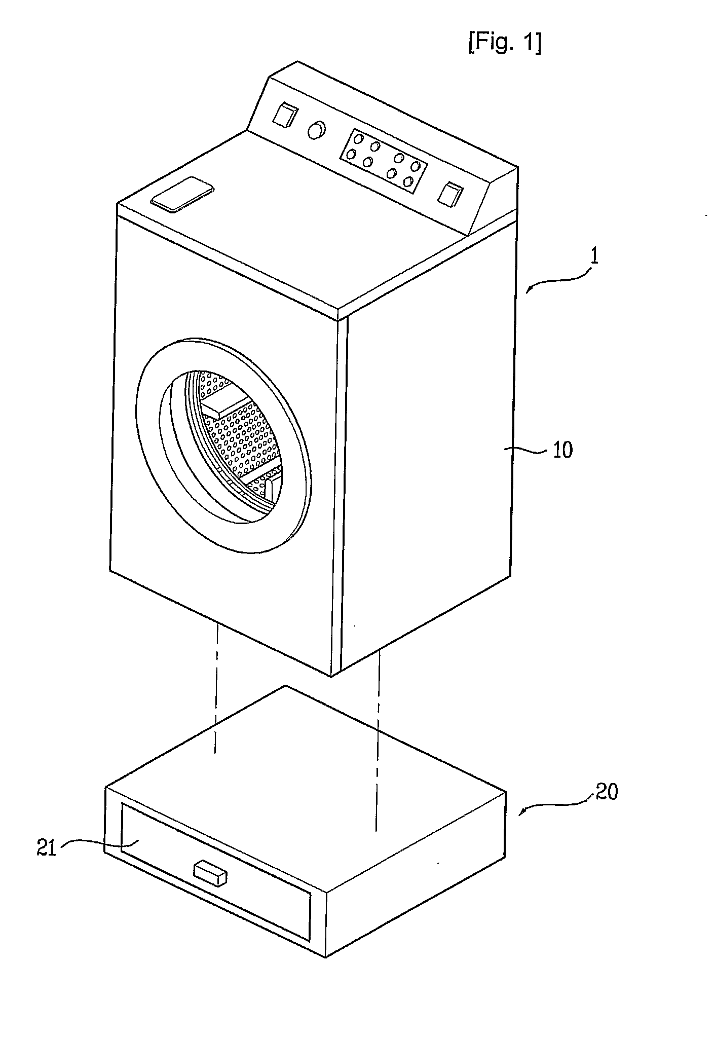 Multiple laundry treating machine and control method thereof
