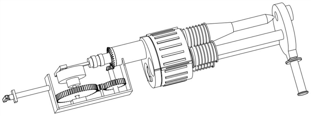 A device for installing expansion screws
