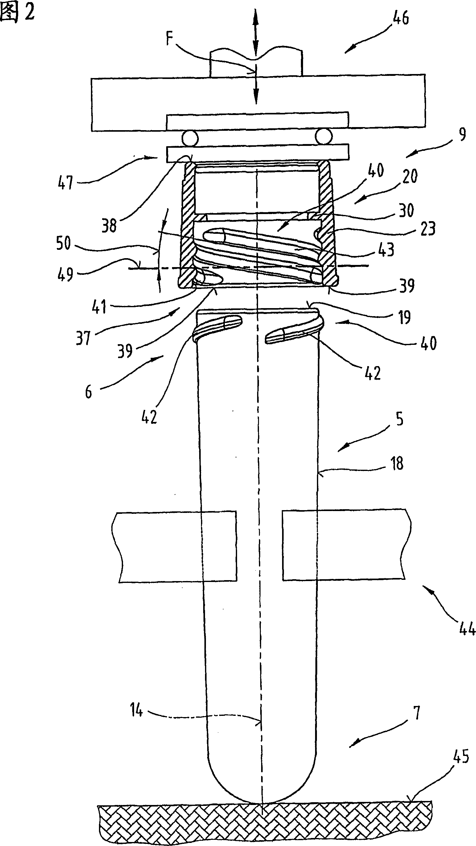 Method for the assembly of a cap with a receptacle