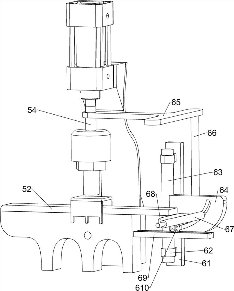 Through hole forming equipment for PCB fixing base