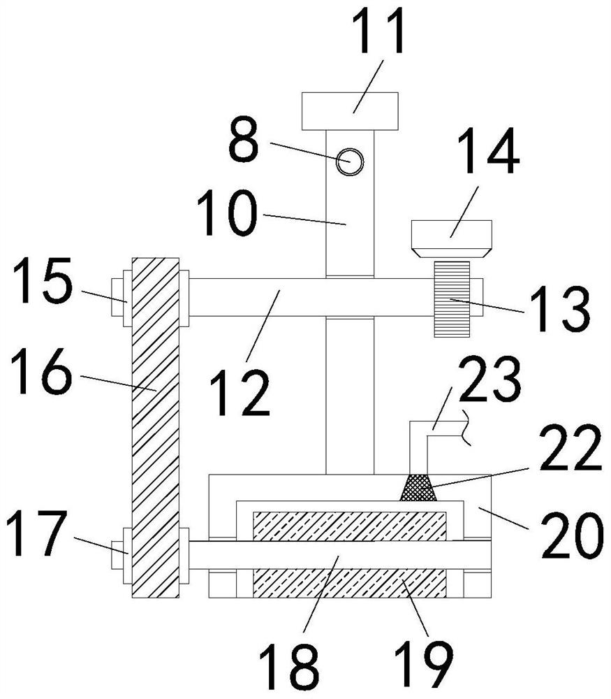 Multifunctional screening and dust removing device for modified plastic granulation