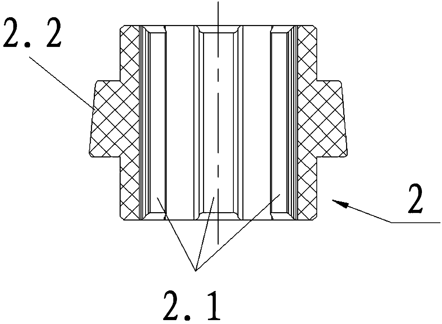 Photocuring machine with optimized structure