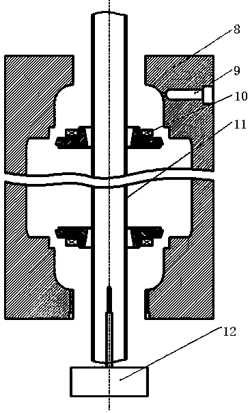 Forming method for end enclosure structure and lining of IV-type cylinder