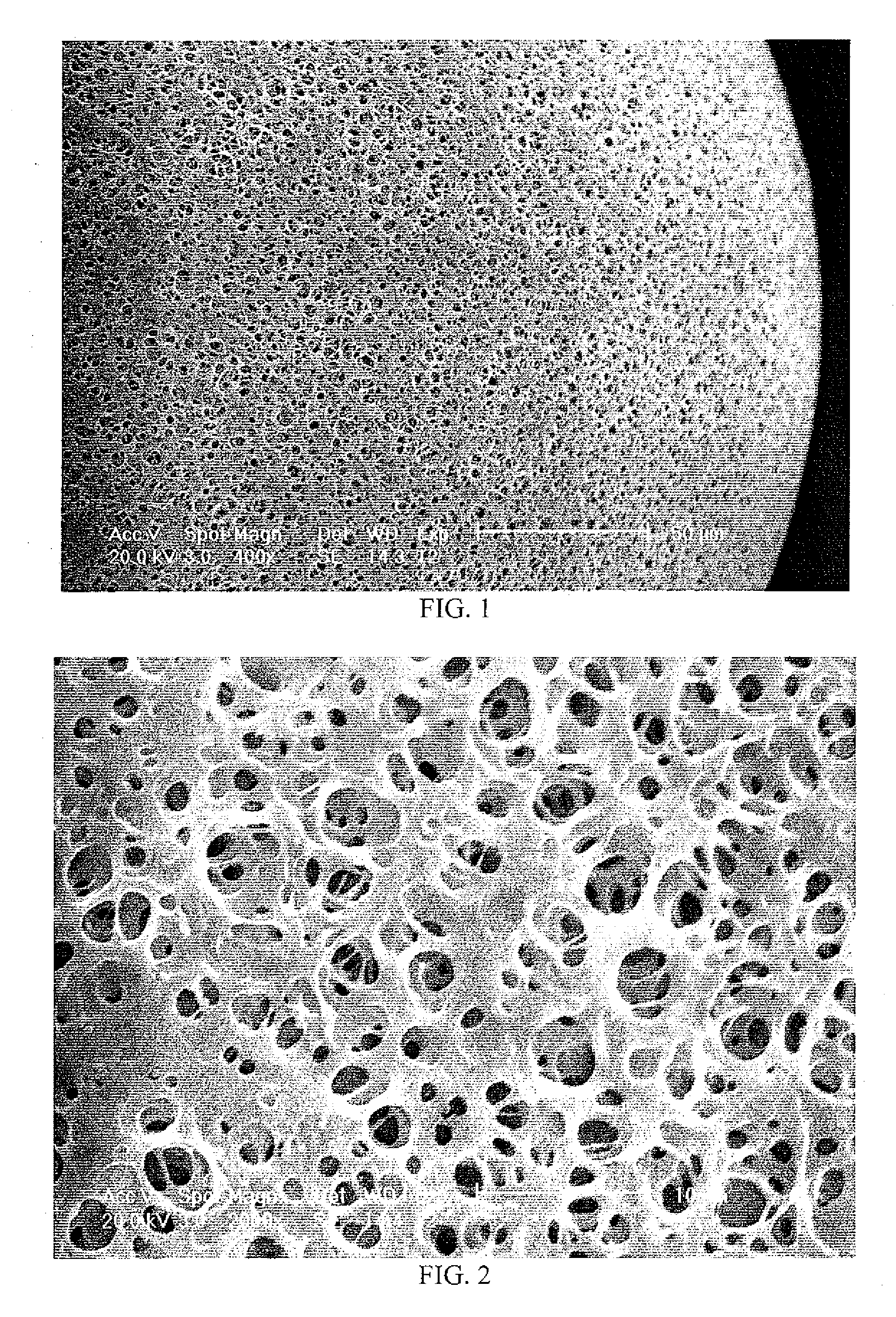 Macroporous copolymers with large pores