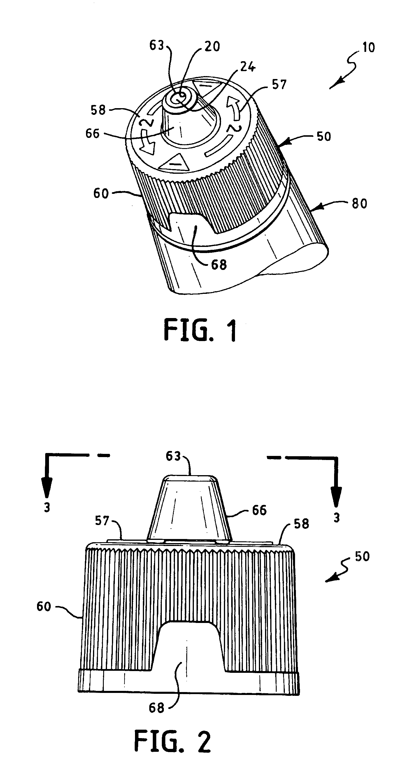 Double shell dispenser