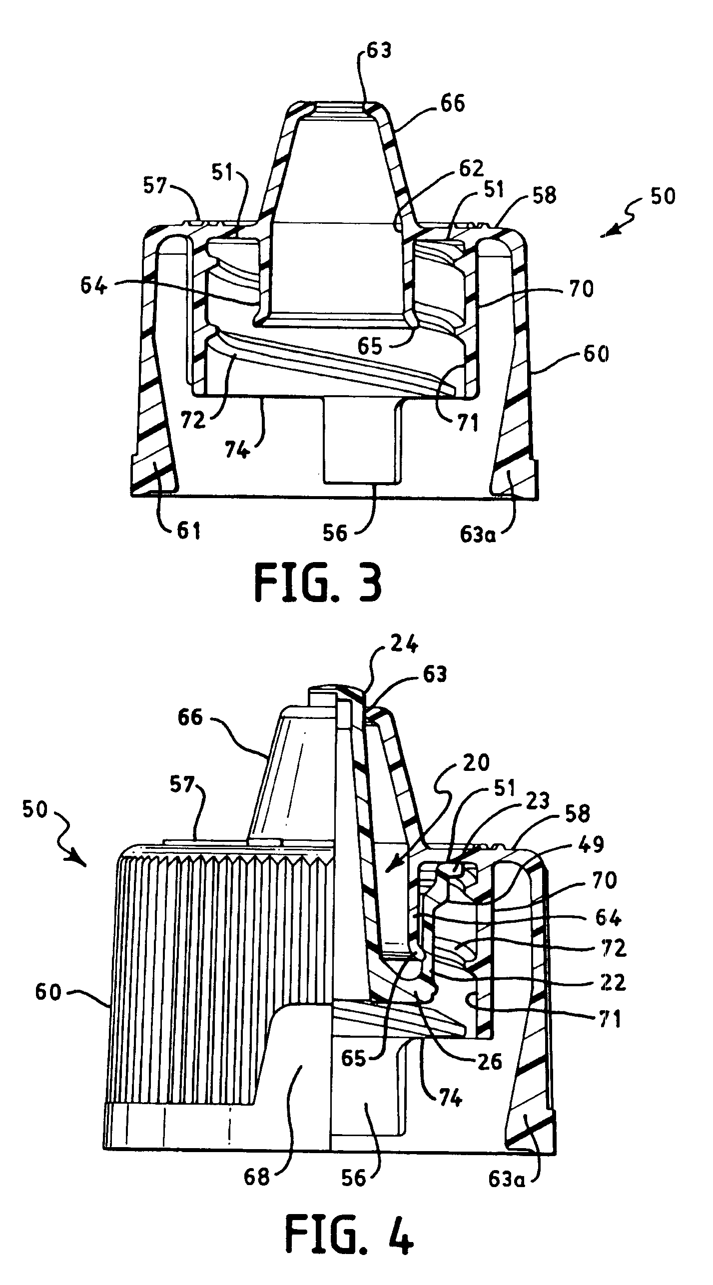 Double shell dispenser