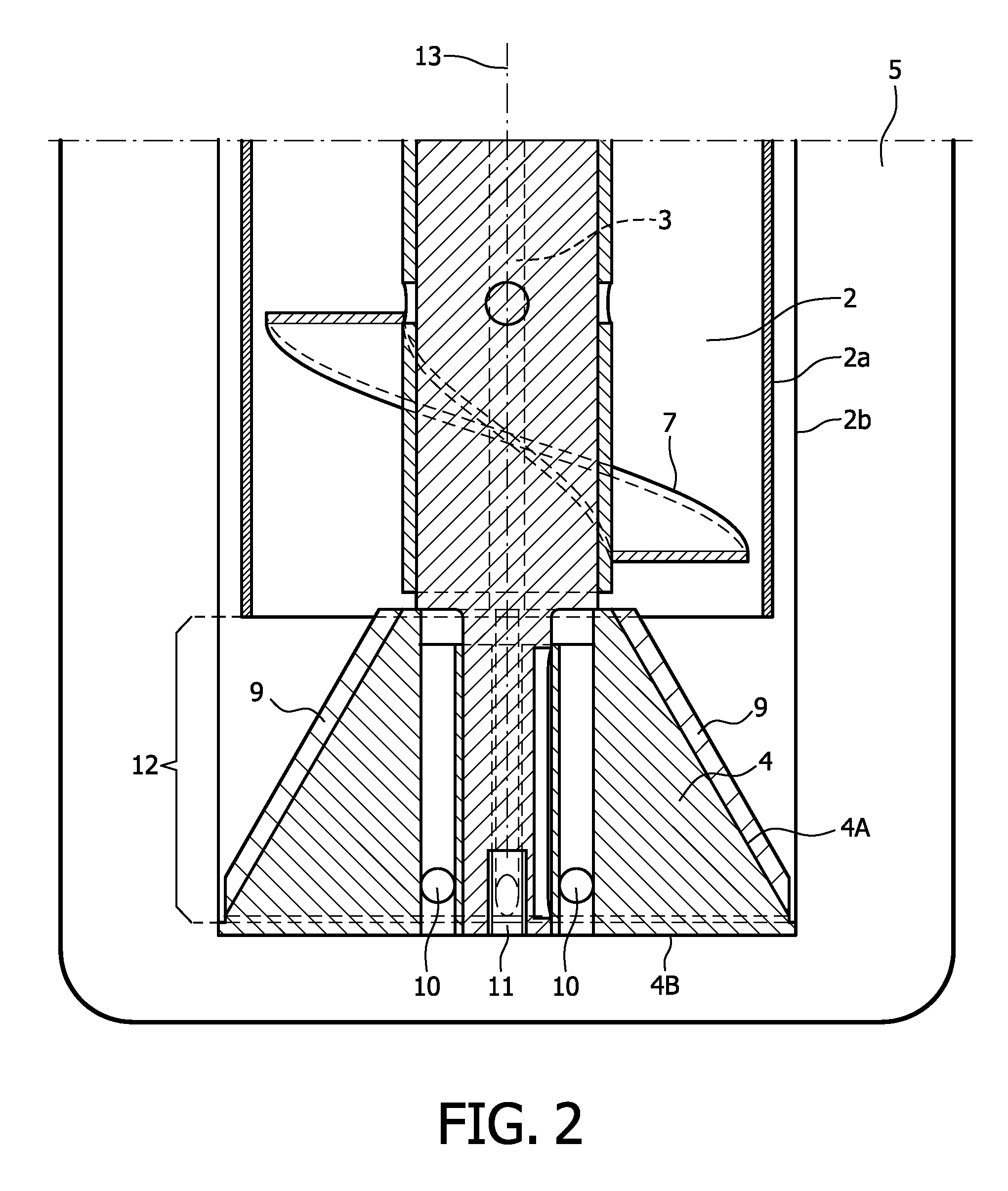 Device and method for packaging bulk material