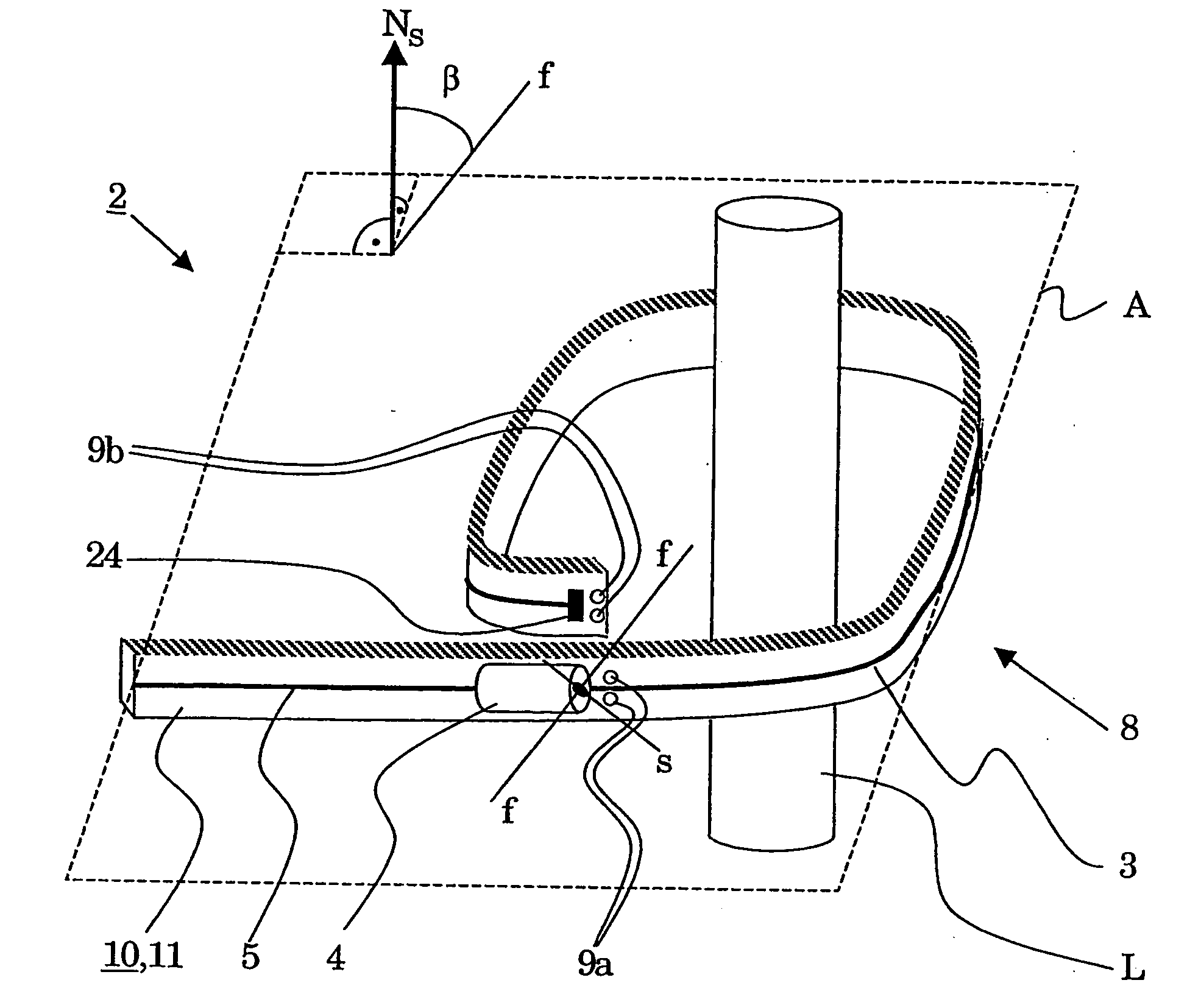 Fiber-optic sensor coil and current or magnetic-field sensor