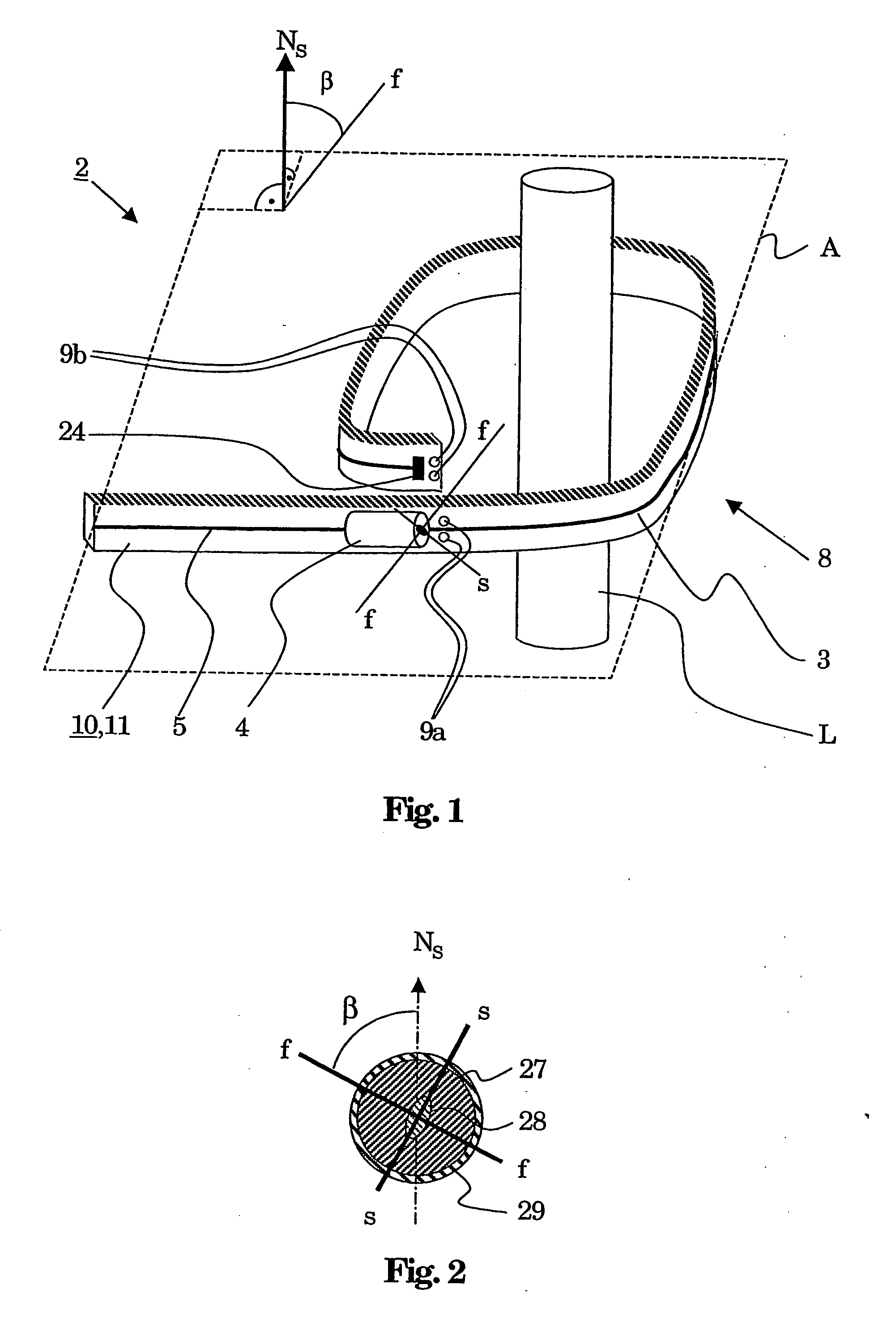 Fiber-optic sensor coil and current or magnetic-field sensor