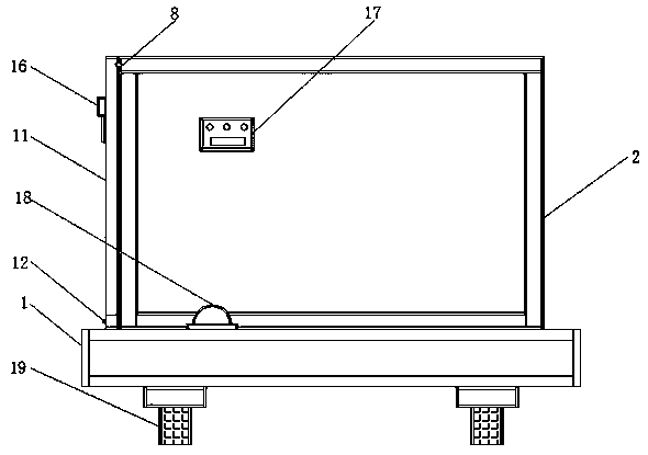 Device for detecting sealing performance of speed reducer shell