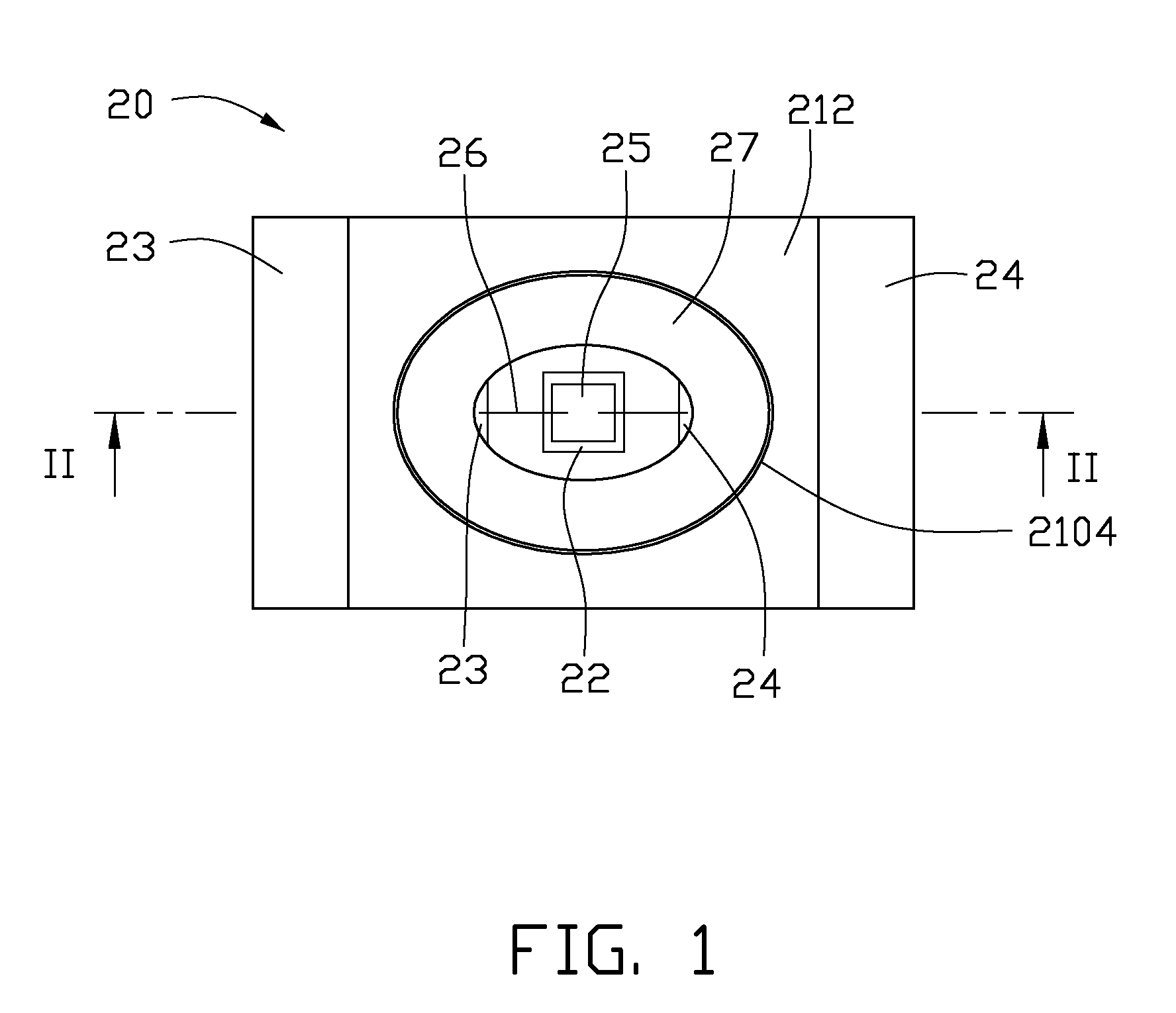LED package and light source device using same