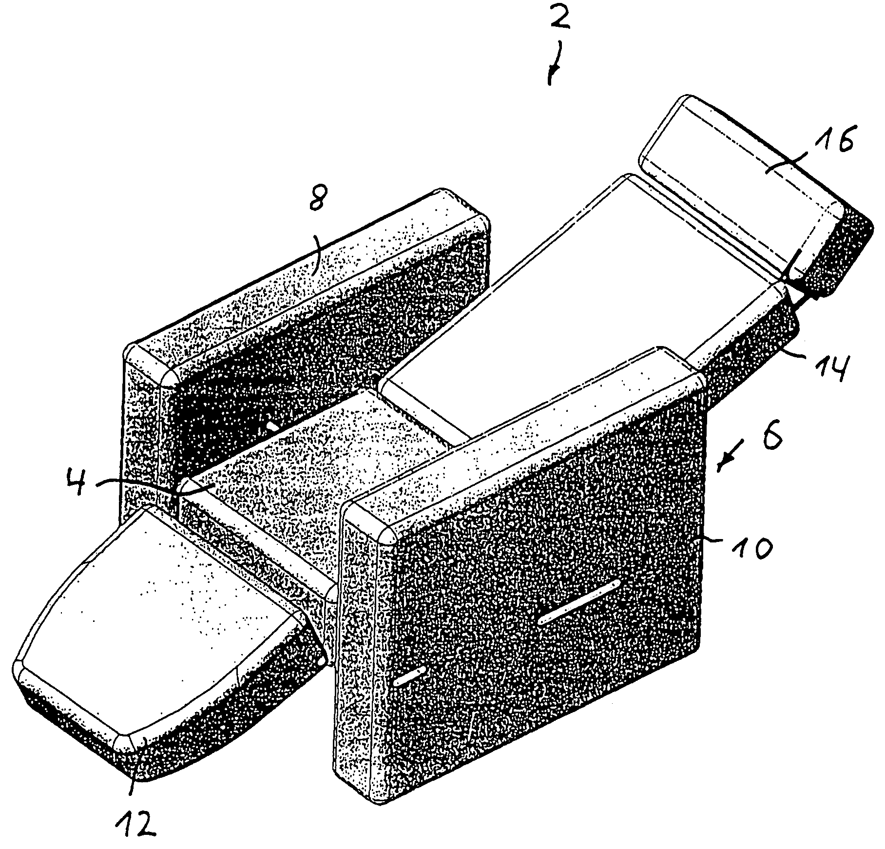 Drive for furniture for adjusting a first furniture part in relation to a second part