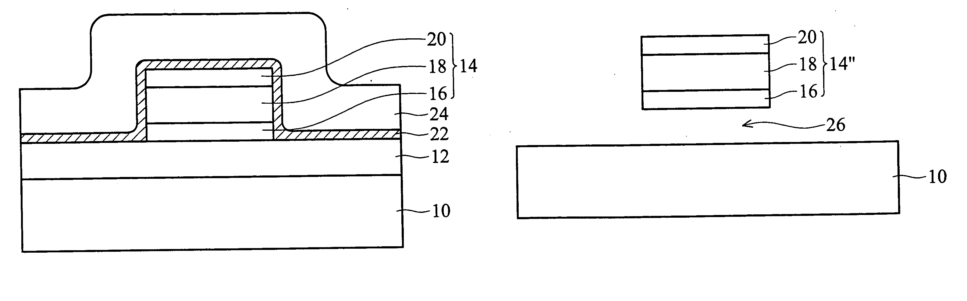 Mirror process using tungsten passivation layer for preventing metal-spiking induced mirror bridging and improving mirror curvature