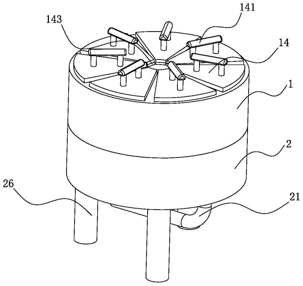 Medicine storage device for fumigation instrument