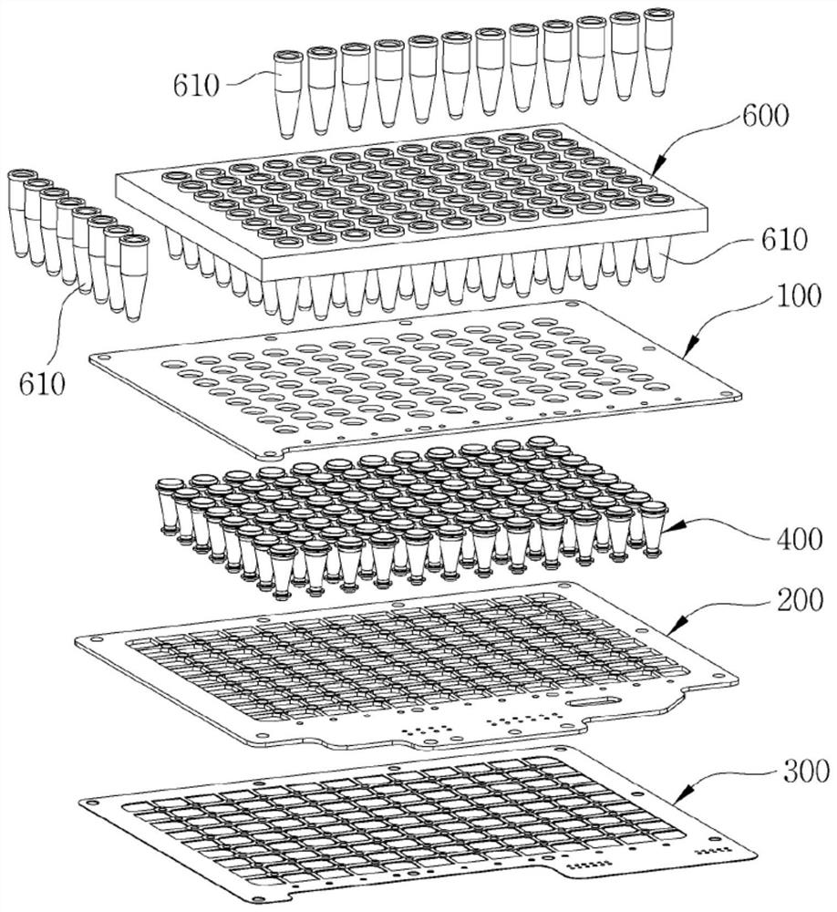 Independently temperature controllable block for PCR