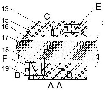 An automatic snow and ice removal device for sensing cable snow accumulation