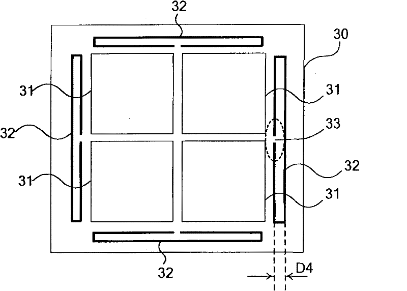 Liquid crystal panel mounting substrate, and method for producing the same
