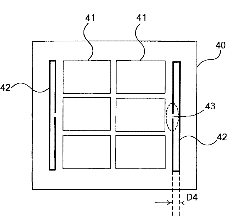 Liquid crystal panel mounting substrate, and method for producing the same