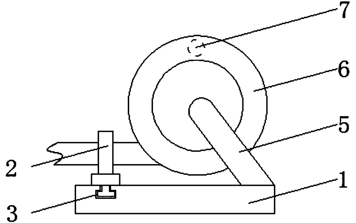 Cable anti-winding collecting device