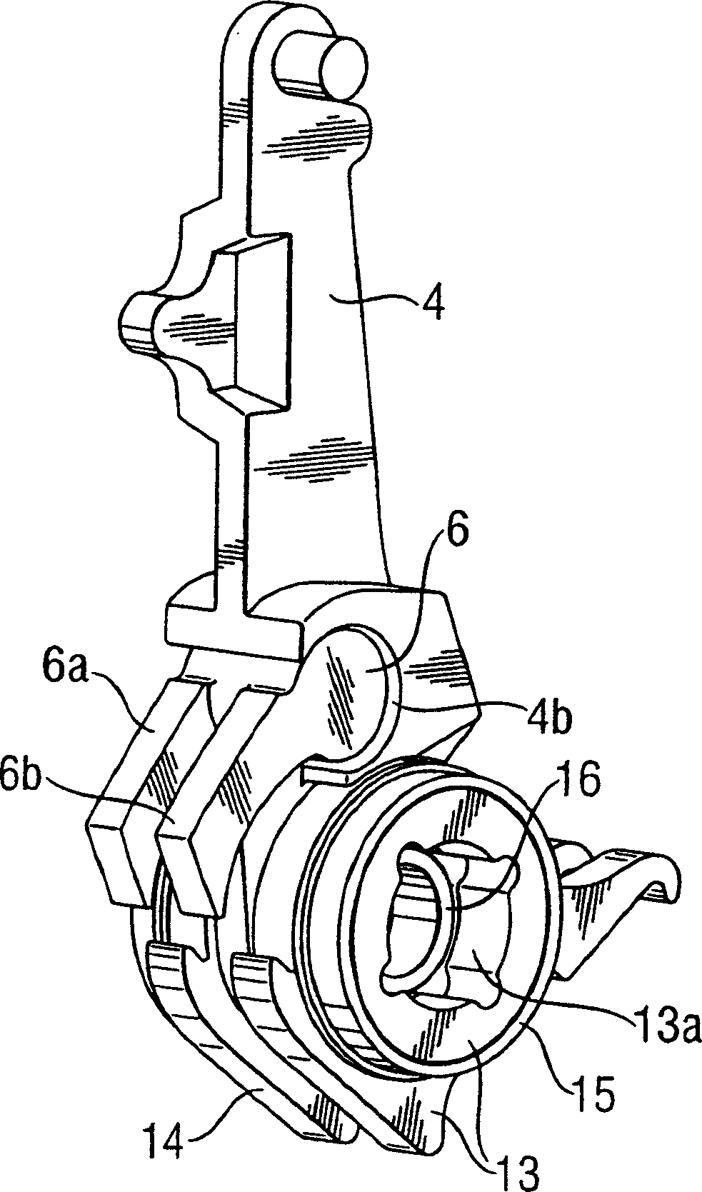 Installation arrangement for controlling handle operation in a door lock and a door lock provided with an installation arrangement of this kind