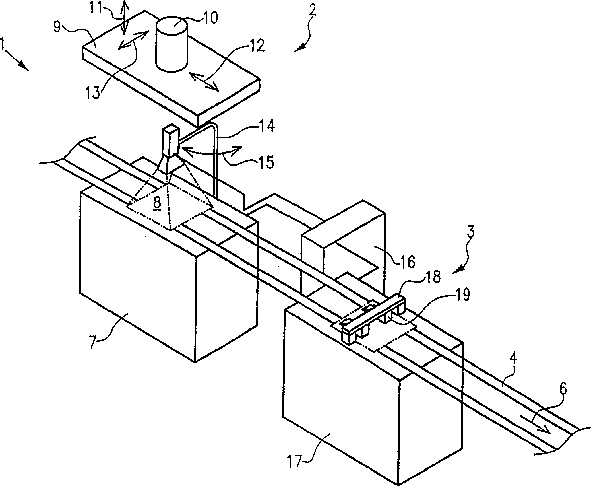 Method and device for testing printed circuit boards with a parallel tester