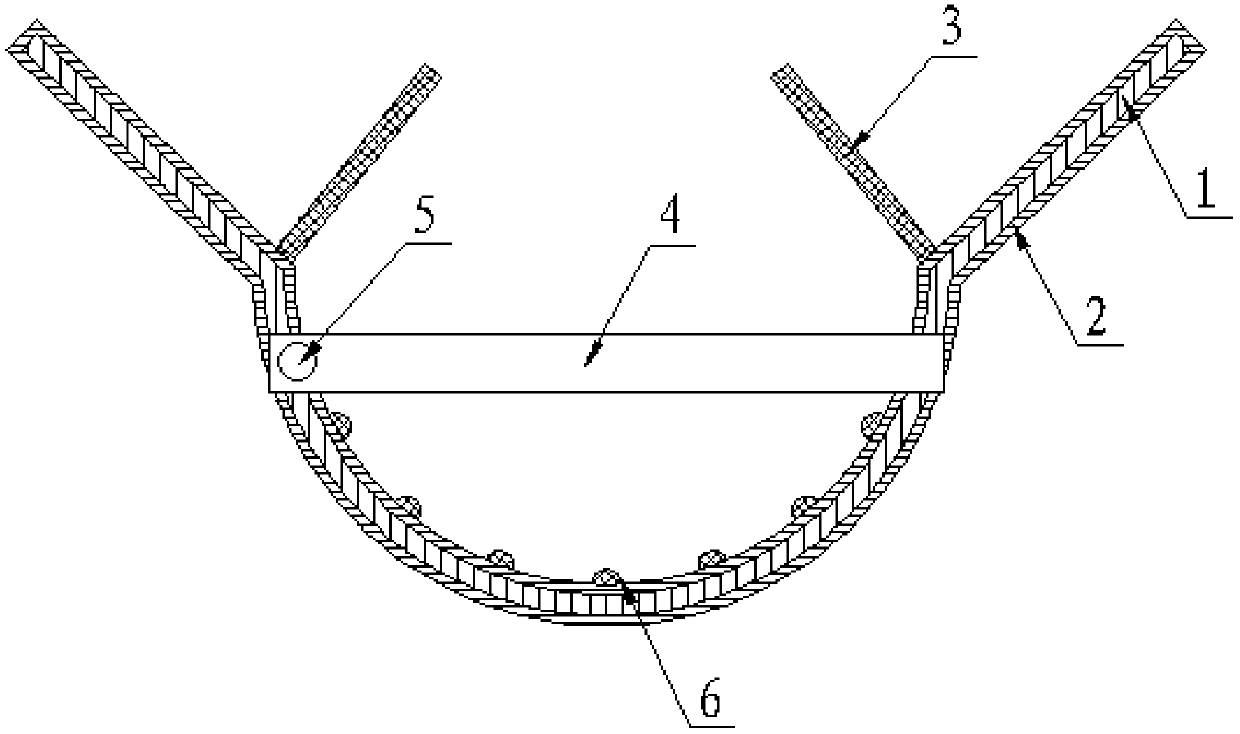 Semi-arc conveying belt used for conveying spherical objects