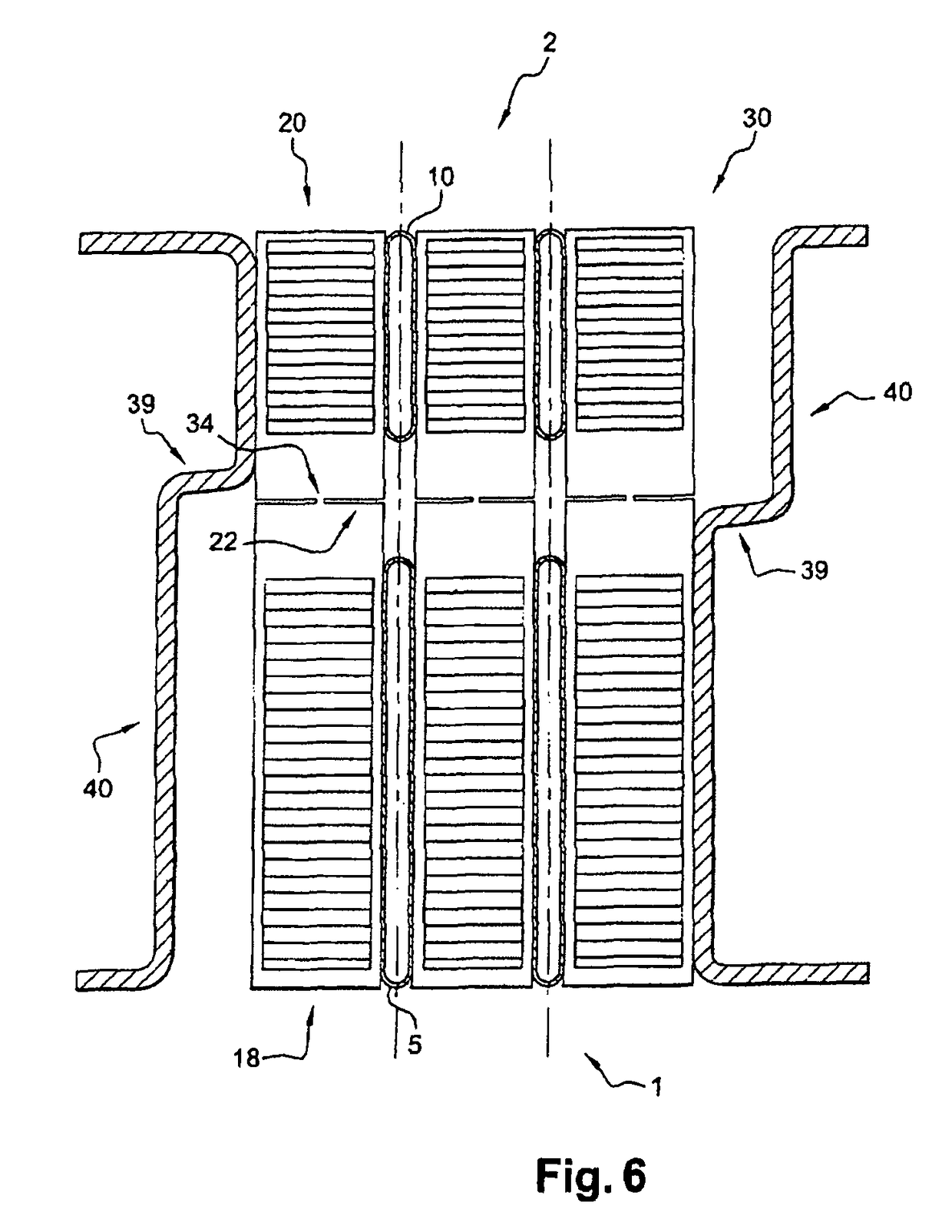 Method of producing a heat exchanger module