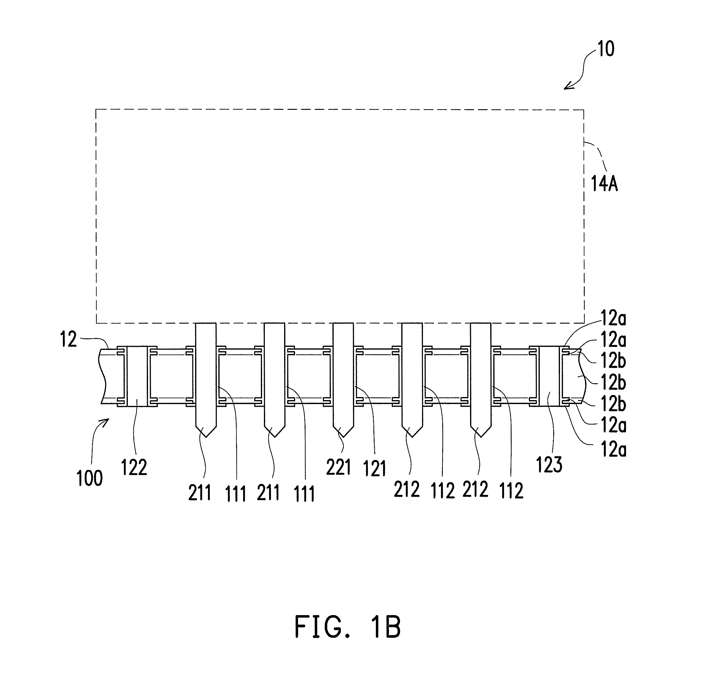 Through-hole layout structure, circuit board, and electronic assembly