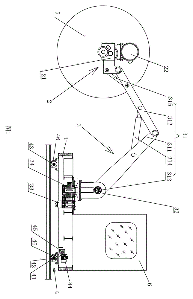 A fully automatic mobile articulated mine stone cutter