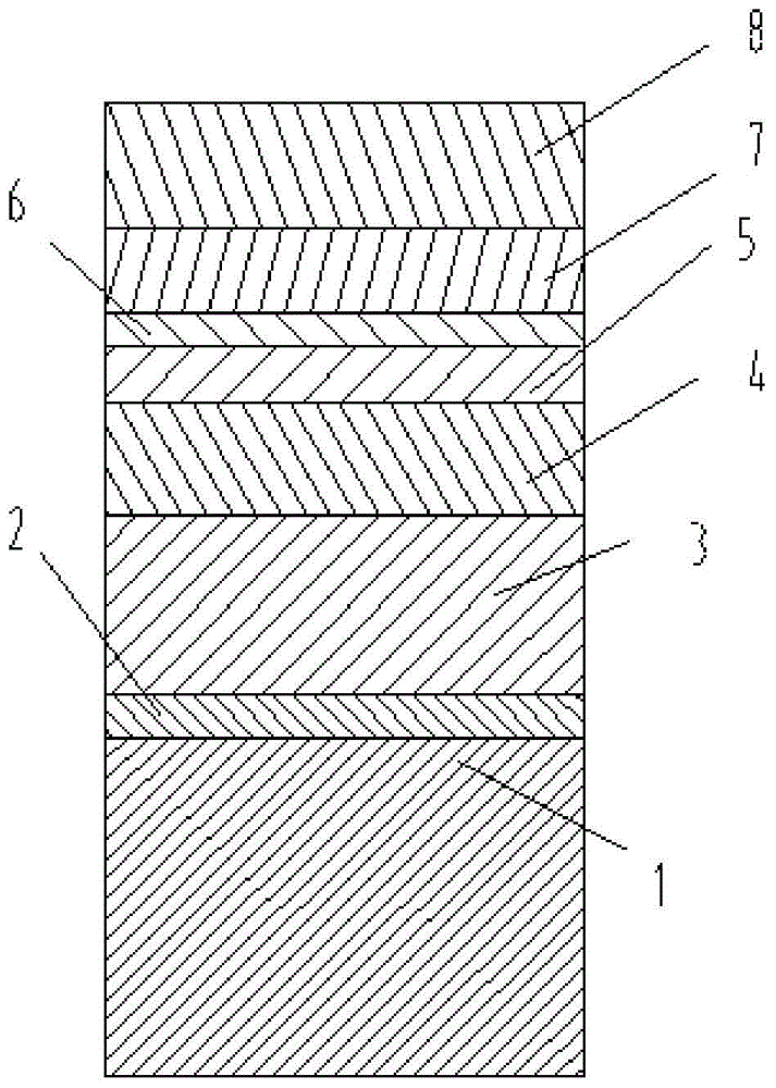 Green low-radiation reflective glass and preparation method therefor