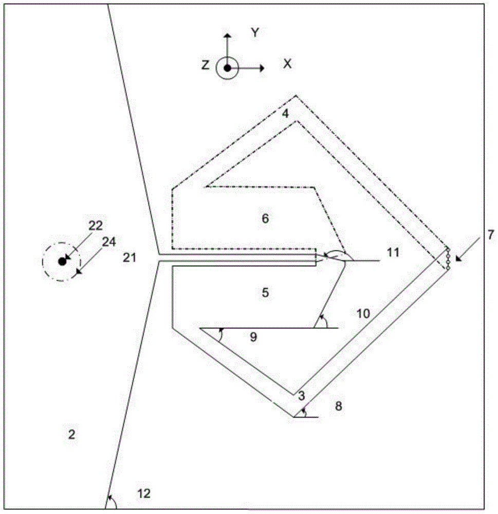 A Planar Aperture-Symmetrical Loop Combination Antenna with Circular Polarization End-Fire Characteristics