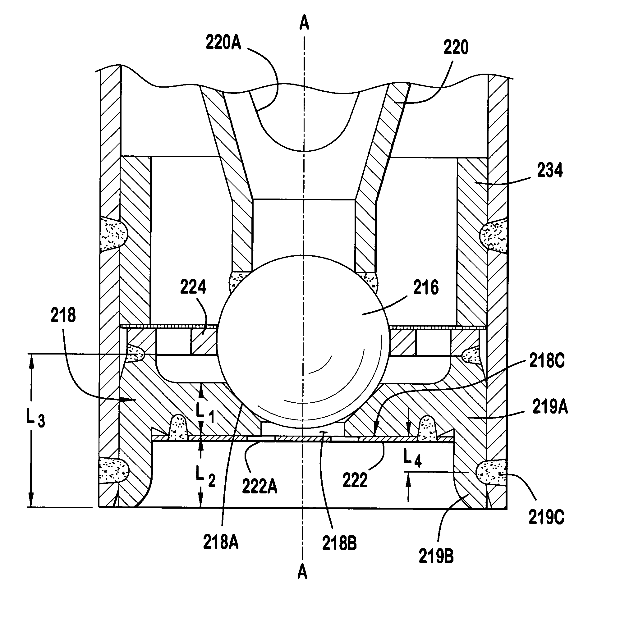 Modular fuel injector with a deep pocket seat and method of maintaining spatial orientation