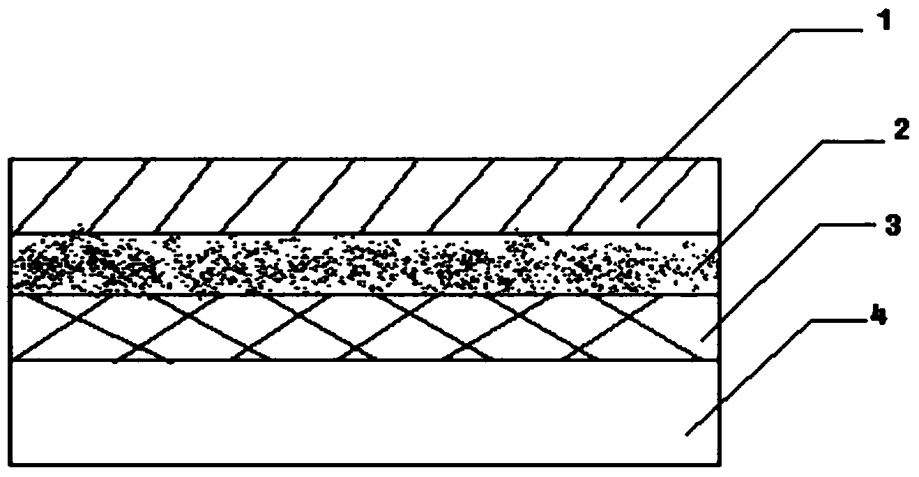 Ammonium chloride cooling patch and preparation method thereof