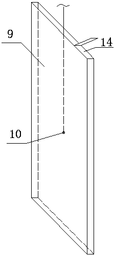 Cycle test device and cycle test method for durability of phase-change material