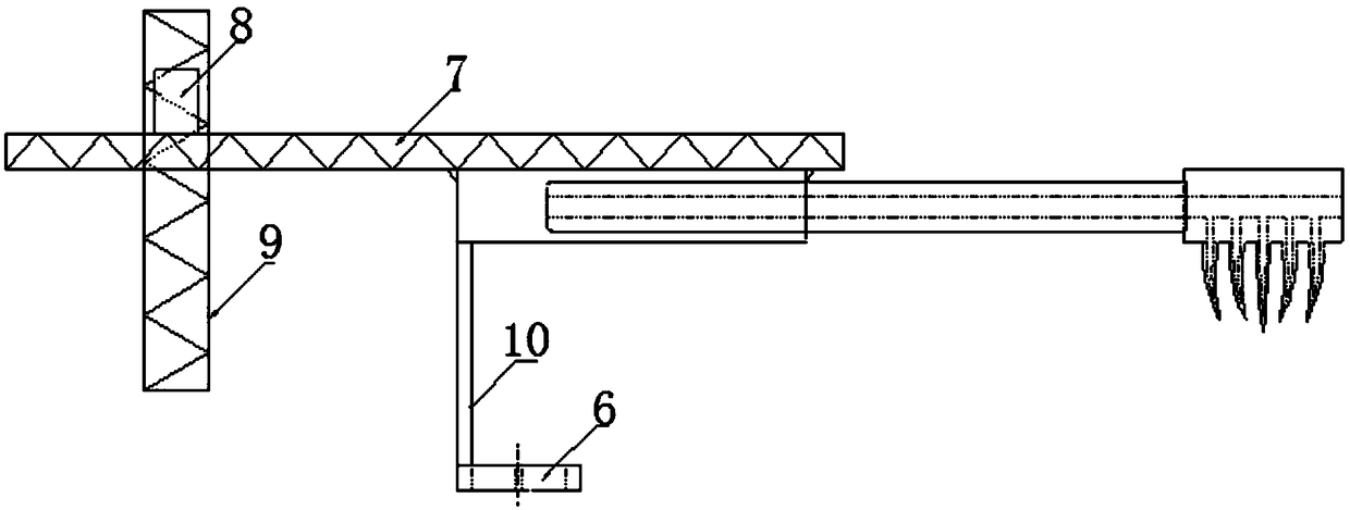Stirring device for calcium carbide pan waste heat recovery and application of stirring device