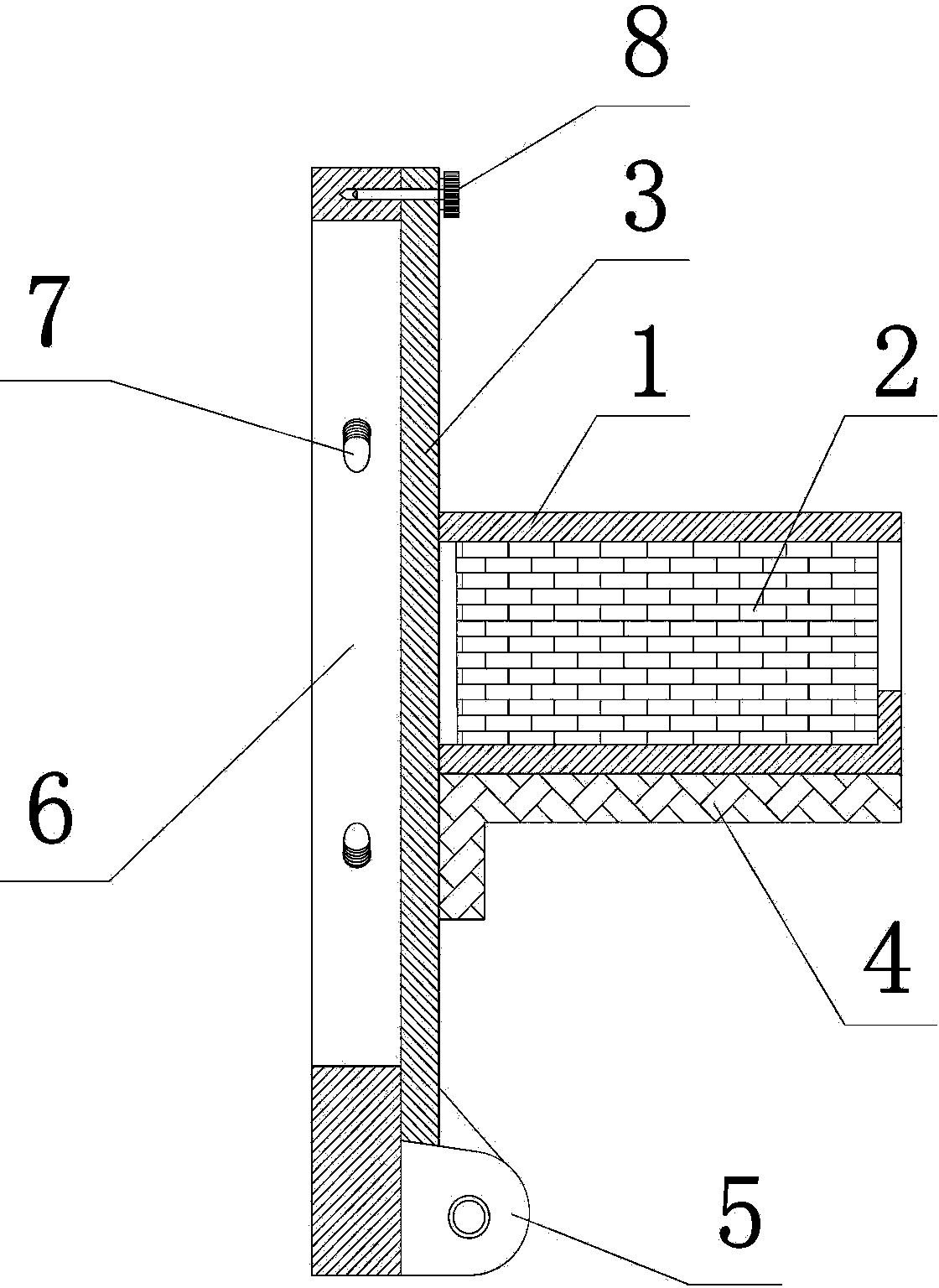 Laser alignment device of X-ray machine