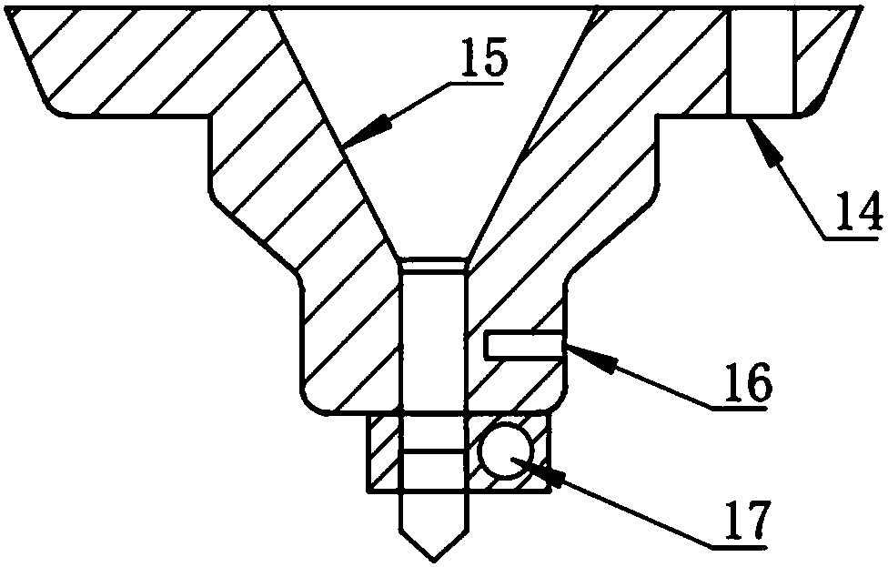 Gradient heating nozzle device for fused deposition metal 3D printing