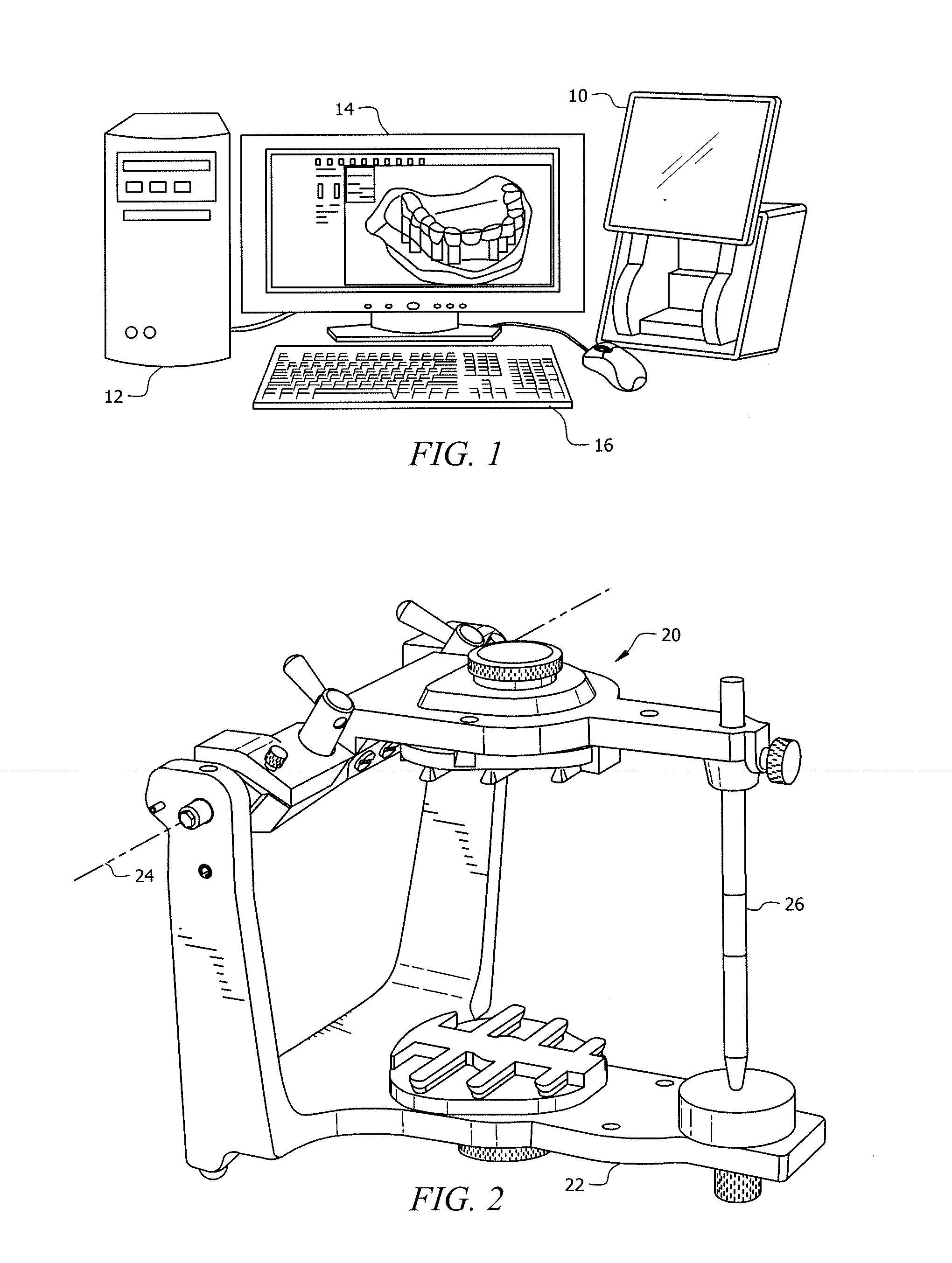 Method and apparatus for dental articulation