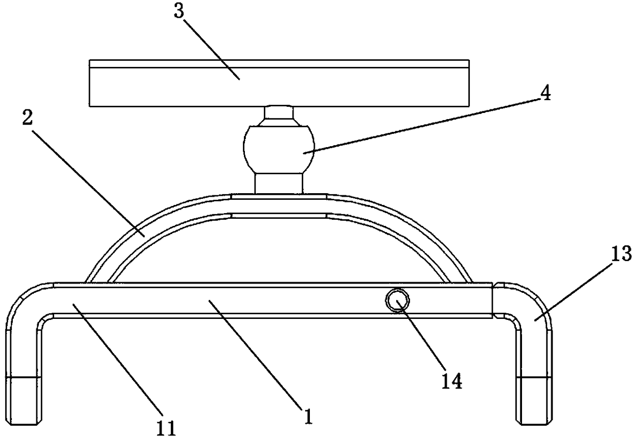 Biological safety cabinet operating hand rest